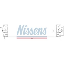 Intercooler NISSENS 96767 OE Ref 4415074 NISSENS