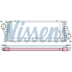 Intercooler NISSENS 96842 OE Ref 5104119AA NISSENS