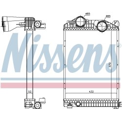 Intercooler NISSENS 96969 OE Ref A9705010101