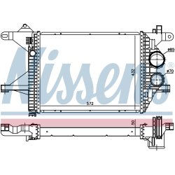 Intercooler NISSENS 96976 OE Ref 668 500 05 00