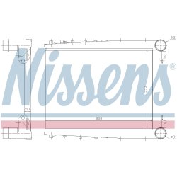 Intercooler NISSENS 97070 OE Ref 5001867853