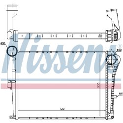 Intercooler NISSENS 97072 OE Ref 82142944