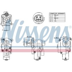 EGR Valve NISSENS 98174 OE Ref 03G131502B