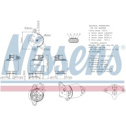 EGR Valve NISSENS 98206 OE Ref 9628355780 NISSENS