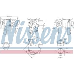 EGR Valve NISSENS 98236 OE Ref 03C131503B