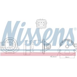 EGR Valve NISSENS 98246 OE Ref 96253548 NISSENS