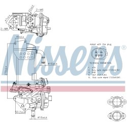 EGR Module NISSENS 98325 OE Ref 03L131512BQ
