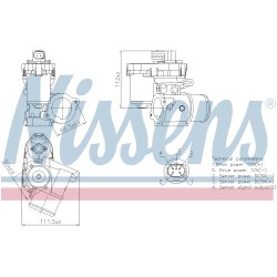 EGR Valve NISSENS 98347 OE Ref 1383634