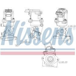 EGR Valve NISSENS 98350 OE Ref 7H2Q9D475CF NISSENS