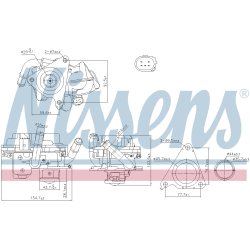 EGR Valve NISSENS 98379 OE Ref 04L131501N