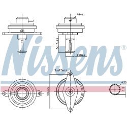 EGR Valve NISSENS 98470 OE Ref 849105
