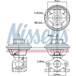 EGR Valve NISSENS 98477 OE Ref 2841027250