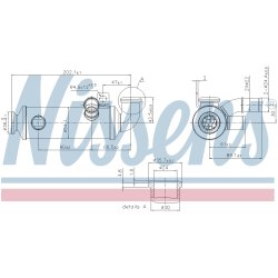 EGR Cooler Valve NISSENS 989274 OE Ref 1473370