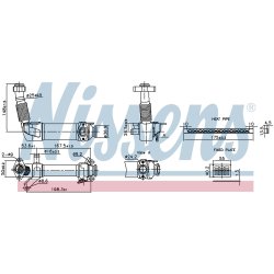 EGR Cooler Valve NISSENS 989280 OE Ref 7794245