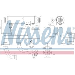 EGR Cooler Valve NISSENS 989283 OE Ref 46810017