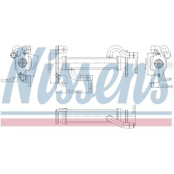 EGR Cooler Valve NISSENS 989400 OE Ref 5801365344