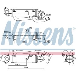 EGR Cooler Valve NISSENS 989414 OE Ref 038131513S