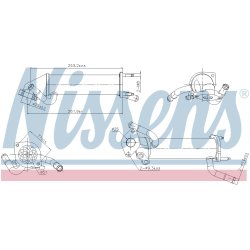 EGR Cooler Valve NISSENS 989449 OE Ref 1456894