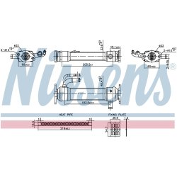 EGR Cooler Valve NISSENS 989476 OE Ref 6001070207