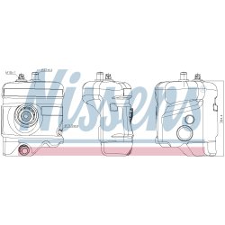 Coolant Expansion Tank NISSENS 996034 OE Ref 5010514790 NISSENS