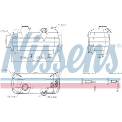 Coolant Expansion Tank NISSENS 996079 OE Ref 4732017 NISSENS