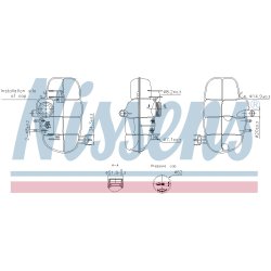 Coolant Expansion Tank NISSENS 996237 OE Ref 1304611