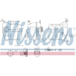 Coolant Expansion Tank NISSENS 996239 OE Ref 1304246