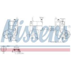 Coolant Expansion Tank NISSENS 996288 OE Ref 4F0121403G