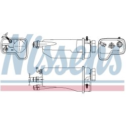 Coolant Expansion Tank NISSENS 996361 OE Ref 17111436381