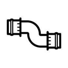 Charge Air Hose NRF 20100544 OE Ref 1K0145834AC