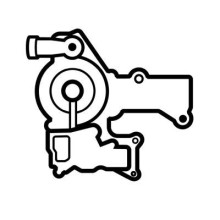 Crankcase Ventilation Oil Separator NRF 20220026 OE Ref 06B103211E