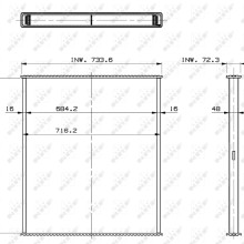 Radiator Core NRF 29563 OE Ref 5001839113 NRF