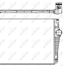 Intercooler NRF 30250 OE Ref 30741579 NRF