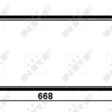Intercooler NRF 30271 OE Ref 4416946 NRF