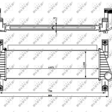 Intercooler NRF 30918 OE Ref 1725623 NRF