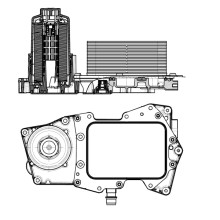 Oil Filter Housing NRF 31827 OE Ref AL3Q6B624DB NRF