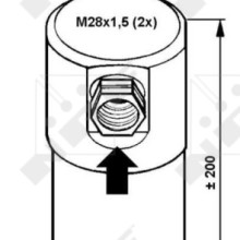 AC Dryer NRF 33081 OE Ref 4B0820192 NRF