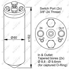 AC Dryer NRF 33183 OE Ref 1848019 NRF