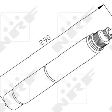 AC Dryer NRF 33197 OE Ref 64506917489 NRF