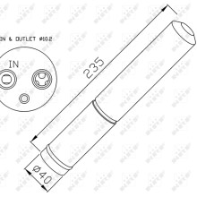 AC Dryer NRF 33225 OE Ref 6455FK NRF