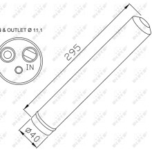 AC Dryer NRF 33298 OE Ref 2E1820193A NRF