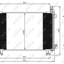 AC Condenser NRF 350062 OE Ref 884600D200 NRF
