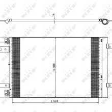AC Condenser NRF 350323 OE Ref 1626267380 NRF