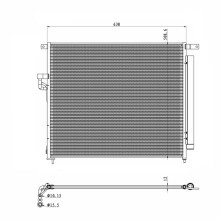 AC Condenser NRF 350425 OE Ref 5139233 NRF