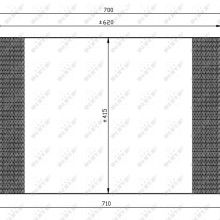 AC Condenser NRF 35516 OE Ref 12793295 NRF