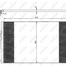 AC Condenser NRF 35538 OE Ref 64508361362 NRF