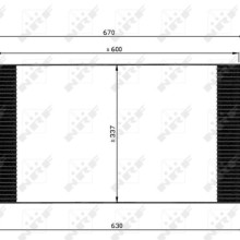 AC Condenser NRF 35583 OE Ref 92100AX800 NRF