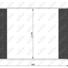 AC Condenser NRF 35839 OE Ref 8845002280