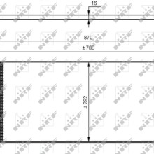 AC Condenser NRF 35894 OE Ref 1343785080 NRF
