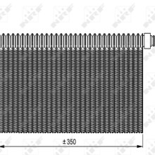 AC Evaporator NRF 36148 OE Ref 1772726 NRF
